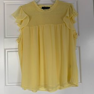 Yellow Summer Blouse